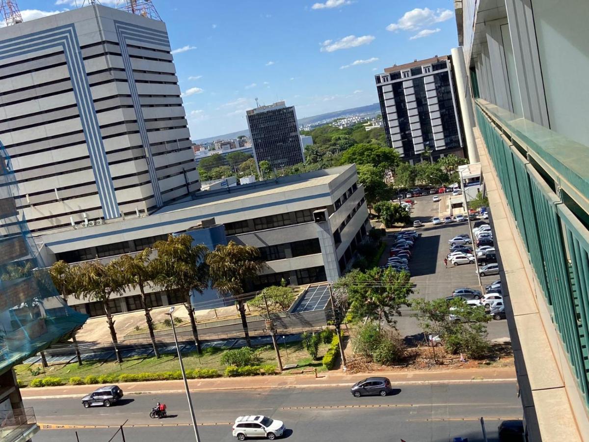 Flat Particular No Centro De Brasilia - Garagem - 7º Andar Aparthotel Bagian luar foto